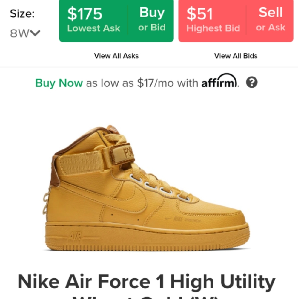 Nike Air Force One Utility